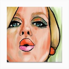 Twiggy Canvas Print