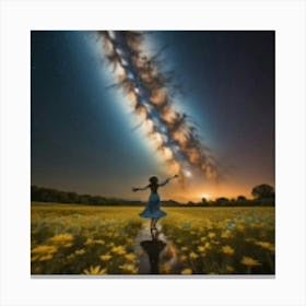 Milky Way Canvas Print