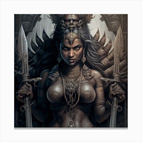 Mythical Warrior 5 Canvas Print