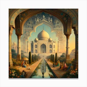 Taj Mahal 17 Canvas Print