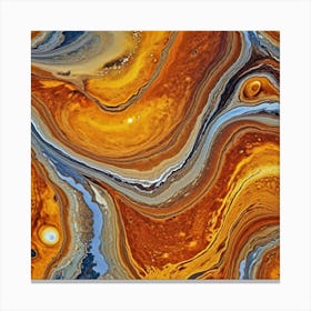 Abstract Swirls Canvas Print