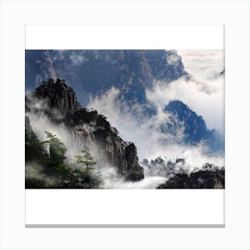 Huangshan Mountain Canvas Print