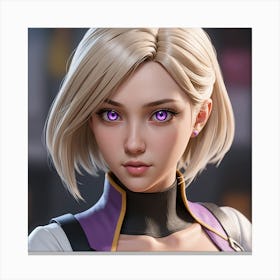 Overwatch Character 1 Canvas Print