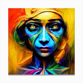 Colorful Painting Canvas Print