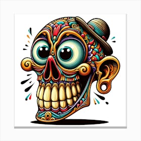 Sugar Skull 9 Canvas Print