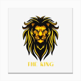The king lions Canvas Print