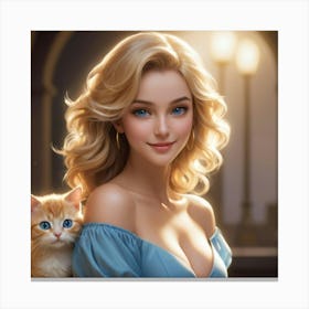 Cinderella 152 Canvas Print