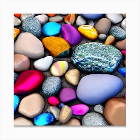 Colorful Rocks Canvas Print