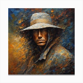 Mystery Man Canvas Print