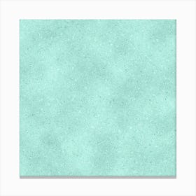 Turqoise Glitter Canvas Print