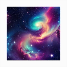 Galaxy Nebula Canvas Print