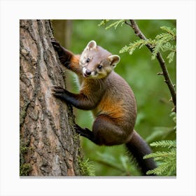 Weasel 2 Canvas Print