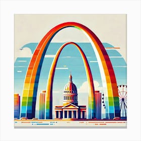 Gateway Arch 4 Canvas Print