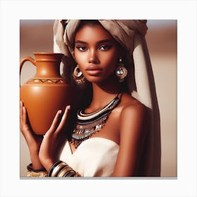 Egyptian Beauty Canvas Print