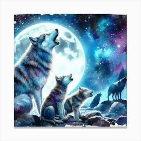 The visceral, instinctual, and deeply spiritual connection to wild wolves #5 Canvas Print