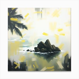 Of A Beach Canvas Print