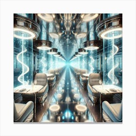 The Infinity Room Scifi Canvas Print