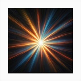 Abstract Starburst 5 Canvas Print