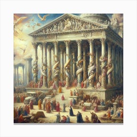 Basilica Of St Peter Canvas Print