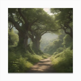 Whispering Woods 3 Canvas Print