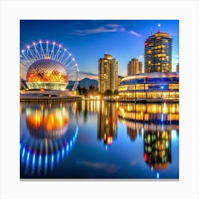 Vancouver Cityscape Canvas Print