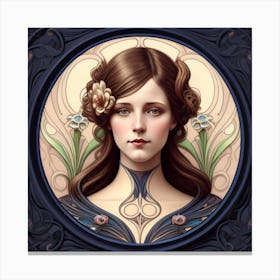 Victoria ai art Canvas Print