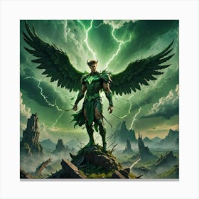 Angel Warrior Canvas Print