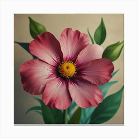 Cosmos Flower Canvas Print