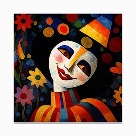 Clown 2 Canvas Print