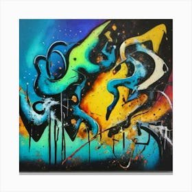 Abstract Painting Art Decoration Acrylic Canvas Print