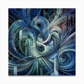 Abstract Painting 170 Canvas Print