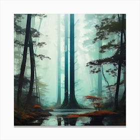 Faerie Forest 1 Canvas Print