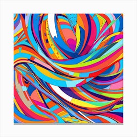 Abstract Background 25 Canvas Print