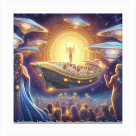 Our Ascension Has Begun Canvas Print