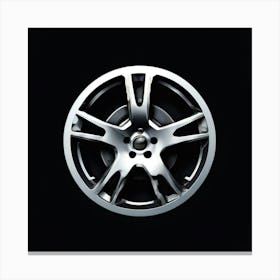 Car Wheel Tire Rim Automotive Vector Logo Design Transportation Vehicle Alloy Radial Rub (3) Canvas Print