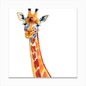 Giraffe 01 1 Canvas Print