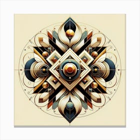 Geometric Design Canvas Print