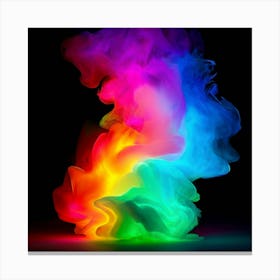 Colorful Brightness Colors Vibrant Pastel Power Gradient Vivid Luminous Radiant Bright S (6) Canvas Print
