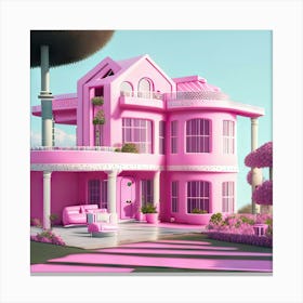 Barbie Dream House (898) Canvas Print