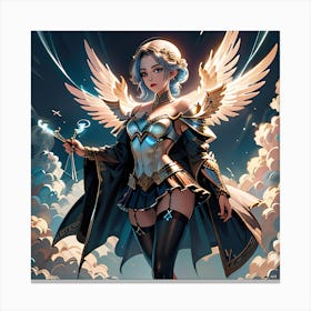 Angels Of The Sky Canvas Print