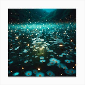 Fireflies Canvas Print