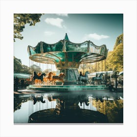 Carousel 3 Canvas Print