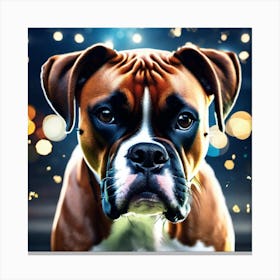 Boxer Dog 1 Canvas Print