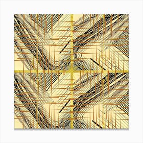 Abstract Geometric Pattern Canvas Print