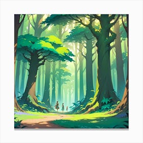 Forest Path 8 Canvas Print