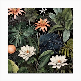 Tropical Jungle 2 Canvas Print