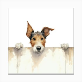 Fox Terrier Canvas Print