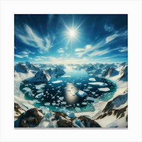 Arctic Landscape 1 Canvas Print