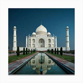 Taj Mahal, Agra Canvas Print