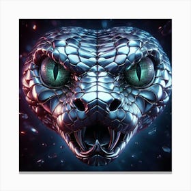 Snake Head Canvas Print